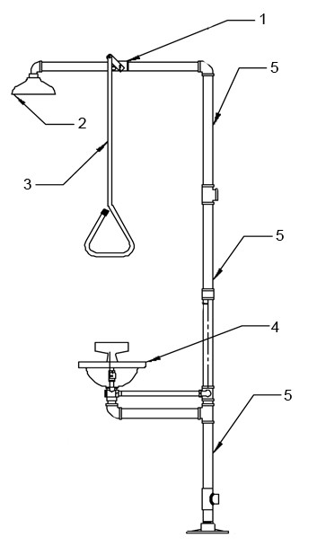 Speakman SE-603-ADA Combo Parts Breakdown