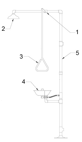 Speakman SE-690-ADA Combo Parts Breakdown