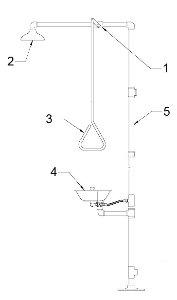 Speakman SE-693-ADA Combo Parts Breakdown