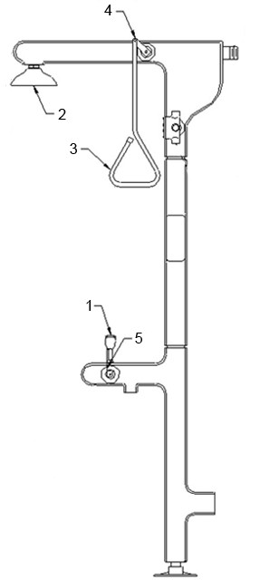 Speakman SE-7001 Heat-Traced Unit Parts Breakdown 