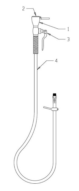 Speakman SE-920 Drench Hose Parts Breakdown