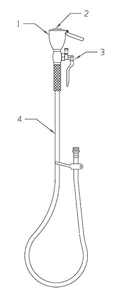 Speakman SE-924 Drench Hose Parts Breakdown
