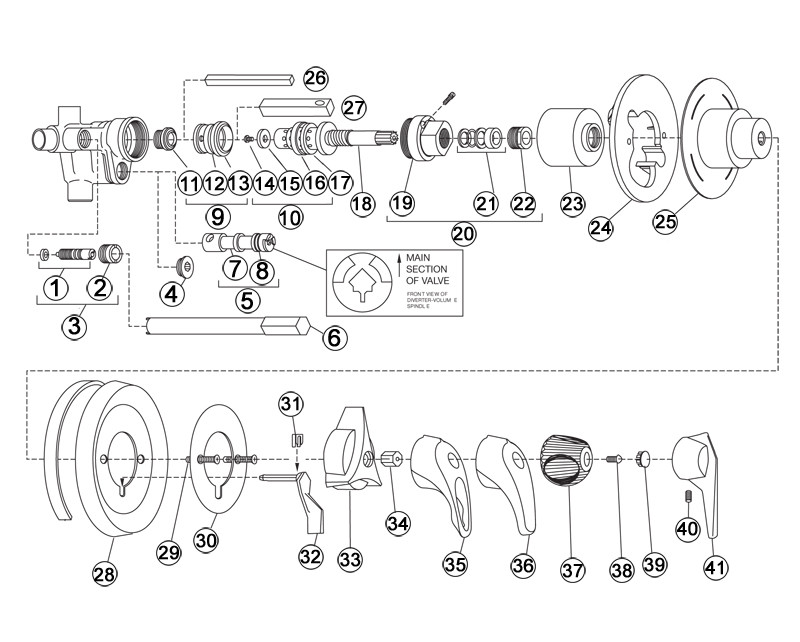 Symmons Temptrol Parts Breakdown