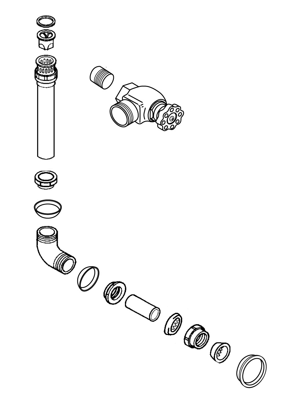 Toto VB13RB-33 1-1/2" Flush Valve Access Kit