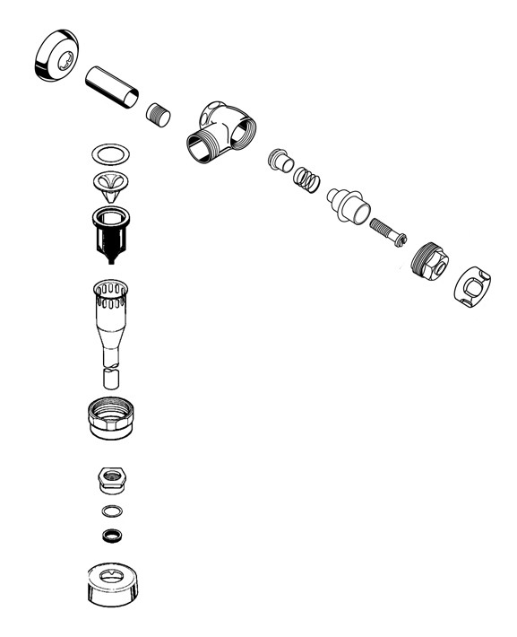 Toto VB9CP-12 3/4" Flush Valve Accessory Kit (Discontinued)