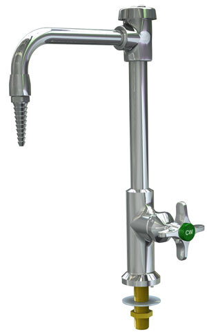 WaterSaver VRF611VB VR Lab Faucet, Deck Mnt, 6" Rigid VB
