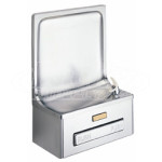 Elkay EDFP19C NON-REFRIGERATED Semi-Recessed Backsplash Drinking Fountain
