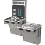 Hasley Taylor HydroBoost HTHB-HAC8BLPV-NF Dual Drinking Fountain with Bottle Filler