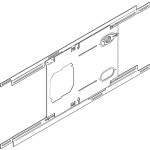 Sloan EL-485-A Hardwire Flushometer Positioning and Support Kit (for Water Closets)
