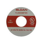 Sloan EL-102-2 Name Plate 24 VAC