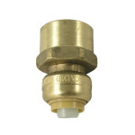 SharkBite U072LF Straight Connector 1/2" x 1/2" FNPT- Lead Free