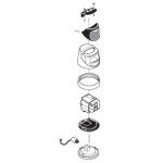 Sloan G2 PLUS EBV-150-A Cover, Ring, and Sensor Assembly (for Zurn Urinals)