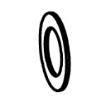 Chicago 665-011JKNF Cap Washer