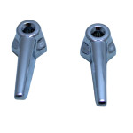 T&S Brass 001637-45M Lever Handle, Red Index (Hot), Screw (Qty 2)