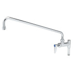T&S Brass B-0157 Add-On Faucet, 18" Nozzle, Lever Handle