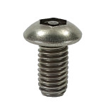 Acorn 0112-001-000 #10-32 X 3/8" Button Head Hex W/Ctr Reject S.Stl Screw (10PK)