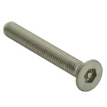 Acorn 0152-003-000 #10-32 X 1-1/2" Flat Head Allen W/Ctr Reject S.Stl Screw (10 Pack)