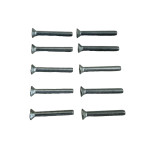 Acorn 0152-504-000 1/4-20 X 2" Flat Head Allen W/Ctr Reject S.Stl Screw