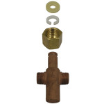Zurn G67898 Tee Assy, For Widespread Flex, (Lead Free)