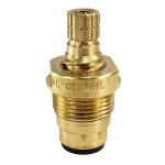 Central Brass G-454-ER Quick Pression 1/4 Turn Stem Hot