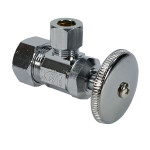 McGuire LFST09 LF Angle Stop, 1/2 Nom Compression x 3/8