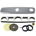 Sloan ETF-432-A 8" Center Set Trim Plate Kit