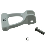 WaterSaver PA080B-R White Nylon Manual/Self-Closing Handle