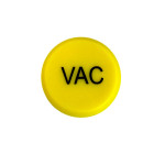 WaterSaver PA062YEL Vacuum Press-In Index Button Yellow