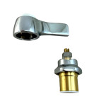 WaterSaver UK030-7850 Polished Chrome Self Closing Lever Handle Kit