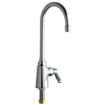 Chicago 350-E35ABCP Single Supply Sink Faucet