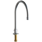Chicago 626-GN8AE36ABCP Remote Rigid/Swing Gooseneck Spout