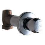 Chicago 770-665PSHCP Concealed Straight Valve