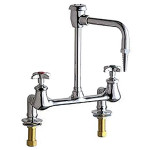 Chicago 947-CP Combo Hot & Cold Water Faucet