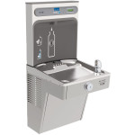 Elkay EZH2O LVRCGRN8WSK GreenSpec Filtered Vandal-Resistant Drinking Fountain with Bottle Filler