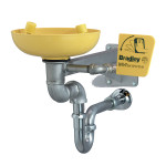 Bradley S19-220ABF Barrier-Free Wall-Mounted Eyewash (with Plastic Receptor)