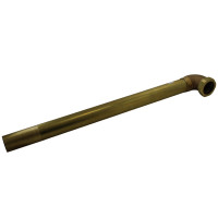 Sloan F-25-A Rough Brass Tailpiece Elbow 1.5" x 21"