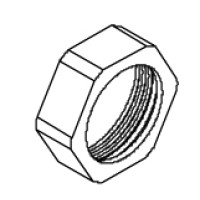 Zurn P6000-C32-RB Stop Nut/Coupling