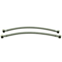 Zurn P6900-SSH-2 Supply Hose 3/8" x 3/8" x 12" (from Stop to MV)