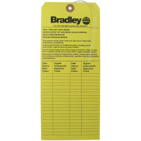 Bradley 204-421 Inspection Tag