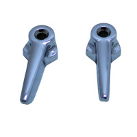 T&S Brass 001636-45M Lever Handle, Blue Index (Cold), Screw (Qty 2)