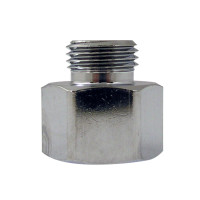 T&S Brass 056A 1/2" NPT Female X 3/4-14Un Male Adapter
