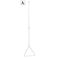 Bradley 128-156C Drench Shower Pull Rod 48"