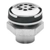Haws 6466 Vandal-Resistant Waste Strainer Assembly (with Tailpiece)