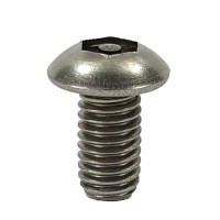 Acorn 0112-001-000 #10-32 X 3/8" Button Head Hex W/Ctr Reject S.Stl Screw (10PK)