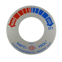Acorn 2417-000-000 Safti-Trol Valve Dial Plate