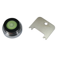 Symmons LN-100 Chrome 0.5GPM Vandal Resistant Male Aerator with Removal Tool