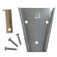 Bradley P19-140 Mounting Kit (incl. Back Plate, Screws & Key) 6542, 6562, 6583