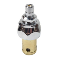 T&S Brass 006478-40NS Spindle Assembly, Quarter-Turn Eterna w/ Spring Check, CWS Escutcheon Bonnet, RTC (Hot),