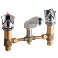 Chicago 404-VE2805-950ABCP Concealed Hot and Cold Water Sink Faucet