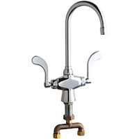 Chicago 50-T317XKABCP Hot and Cold Water Mixing Sink Faucet